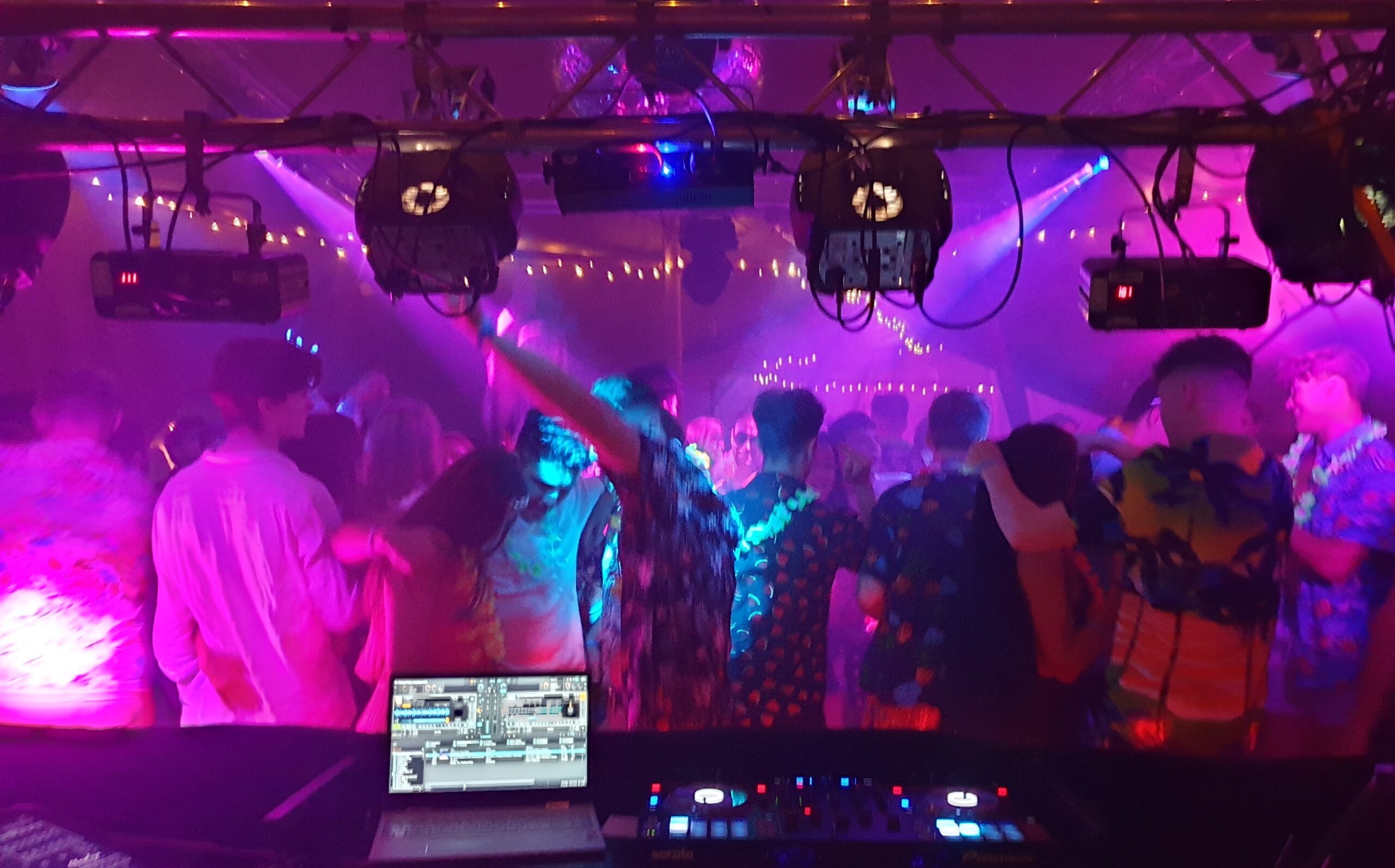 Prom DJ Exeter Christmas Ball University Disco Hire Devon